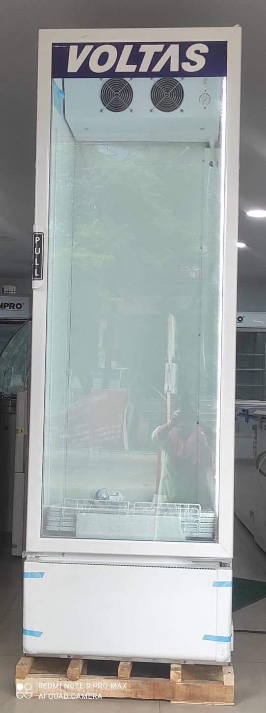 * White Color* Five Self Available* Single Door* Two Fan Available* Service- One Year Compressor And Machine Warranty