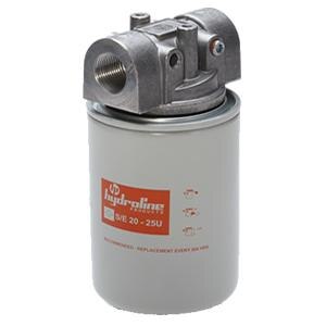 FILTER - INLINE SPIN ON - IFR 2DISPOSABLE SPIN ONDIE CAST ALUMINIUM HEAD9 SIZES FLOWS TO 400 LPMMAX. PRESSURE 10 BAR / TEST 15 BAR / BURST 20 BAR MAX. TEMP. 80 ° C.BY PASS STANDARD 1 BAR ( SUCTION 0.2 BAR )FOR USE WITH MINERAL / PETROLEUM BASED OILS