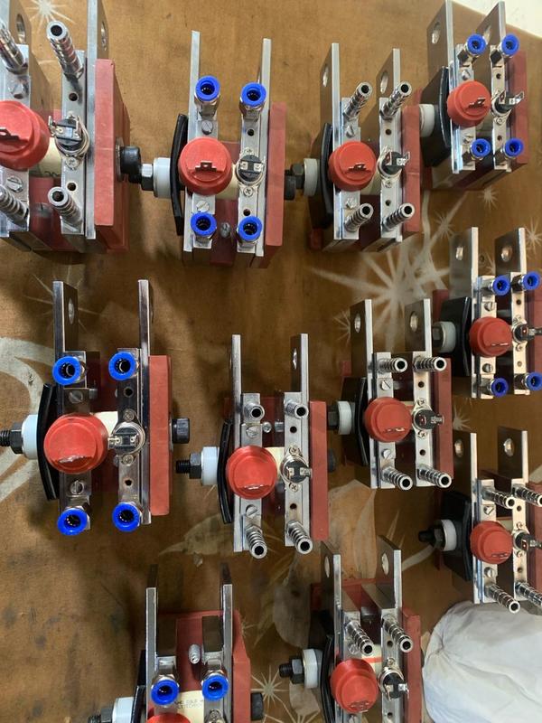  DCR604 1818 WATER COOLED ASSEMBLYIntroducing the DCR604 1818 Water-Cooled Assembly, offered by SAS Power Semiconductor Devices. This advanced water-cooled rectifier assembly is designed for high-performance industrial applications. With a current rating of 604A and a voltage rating of 1800V, it ensures efficient power conversion and control. The water-cooled design provides superior thermal management, enhancing durability and operational stability under demanding conditions. Ideal for applications requiring robust and reliable performance, the DCR604 1818 is a testament to SAS Power’s commitment to quality and innovation. Upgrade your power systems with the exceptional efficiency and reliability of the DCR604 1818 Water-Cooled Assembly.We 