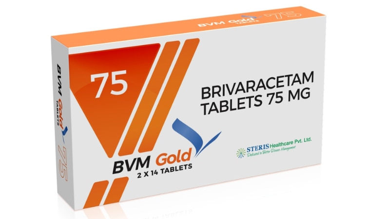 BVM GOLD 75 Brivaracetam (75mg)IntroductionBVM GOLD 75 contains Brivaracetam (75mg), an advanced antiepileptic medication designed for the treatment of partial-onset seizures in patients with epilepsy. Brivaracetam is known for its high efficacy, rapid onset of action, and favorable safety profile, making it an excellent choice for managing epilepsy and improving patients' quality of life.Key Ingredient and Its BenefitsBrivaracetam (75mg)Antiepileptic Properties: Brivaracetam binds to synaptic vesicle protein 2A (SV2A) in the brain, stabilizing neuronal activity and preventing seizures.Partial-Onset Seizures: It is highly effective in managing partial-onset seizures, which originate in a specific area of the brain and can spread to other regions.Rapid Onset of Action: Brivaracetam offers a rapid onset of action, providing quick relief from seizures and reducing their frequency.Well-Tolerated: The medication is generally well-tolerated, with a lower incidence of side effects compared to other antiepileptic drugs.Benefits of BVM GOLD 75Effective Seizure Control: BVM GOLD 75 provides robust control of partial-onset seizures, significantly reducing their frequency and severity.Rapid Relief: The rapid onset of action ensures quick relief from seizures, enhancing patient safety and comfort.Improved Quality of Life: By effectively managing seizures, BVM GOLD 75 helps improve the overall quality of life for individuals with epilepsy, allowing them to lead more active and fulfilling lives.Well-Tolerated: Brivaracetam is well-tolerated, with fewer side effects, making it suitable for long-term use.Dosage and AdministrationDosagePartial-Onset Seizures: The typical starting dosage for partial-onset seizures in adults and adolescents aged 16 years and older is one tablet (75mg) taken twice daily. The dosage may be adjusted by the healthcare provider based on the patient’s response and tolerability, with a maximum recommended dose of 100mg twice daily.AdministrationOral Use: Swallow the tablet whole with a full glass of water. It can be taken with or without food.Consistency: For optimal results, take BVM GOLD 75 at the same times each day to maintain an even level of the medication in your bloodstream.For further information: EMAIL: info@sterispharma.com / contact@sterispharma.com CALL/WHATSAPP: 7877551268, 7849827488 Order NOW https://www.sterisonline.com/product/bvm-gold-75-133544