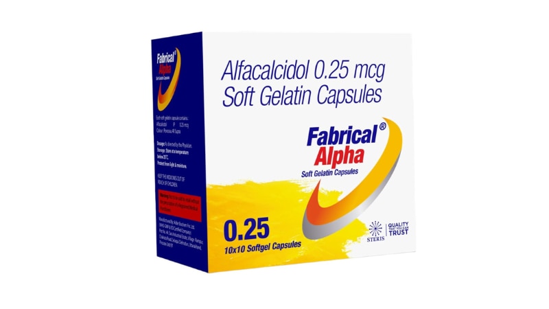 FABRICAL ALPHA 0.25 Alfacalcidol (0.25mcg)Introduction to FABRICAL ALPHA 0.25FABRICAL ALPHA 0.25 is a vitamin D analogue used to treat and prevent various conditions caused by calcium and phosphate imbalances. It contains Alfacalcidol, a potent form of vitamin D, which is vital for maintaining healthy bones and proper functioning of the body. This medication is particularly beneficial for individuals with conditions such as hypocalcemia, osteoporosis, and renal osteodystrophy.Key Component and Its BenefitsAlfacalcidol 0.25mcgAlfacalcidol is a synthetic form of vitamin D that is converted in the liver to calcitriol, the active form of vitamin D. It works by:Regulating Calcium and Phosphate Levels: Alfacalcidol increases the absorption of calcium and phosphate from the intestines, aiding in maintaining appropriate levels of these minerals in the blood.Promoting Bone Health: By ensuring adequate calcium and phosphate levels, Alfacalcidol supports bone mineralization, preventing and treating conditions like osteoporosis and rickets.Supporting Parathyroid Function: Helps regulate parathyroid hormone levels, which are crucial for maintaining calcium balance in the body.Benefits of FABRICAL ALPHA 0.25Treats and Prevents Calcium DeficiencyHypocalcemia Management: Effective in treating and preventing hypocalcemia (low blood calcium levels), which can cause muscle spasms, numbness, and other symptoms.Osteoporosis Prevention: Helps prevent and treat osteoporosis by promoting calcium absorption and bone mineralization, reducing the risk of fractures.Supports Bone and Muscle HealthBone Mineralization: Promotes the deposition of calcium and phosphate in the bones, enhancing bone strength and density.Muscle Function: Adequate calcium levels are essential for proper muscle function, preventing muscle weakness and spasms.Effective for Renal OsteodystrophyChronic Kidney Disease: Beneficial for patients with chronic kidney disease who suffer from renal osteodystrophy, a condition characterized by bone pain and deformities due to imbalances in calcium and phosphate.How to Use FABRICAL ALPHA 0.25Dosage and AdministrationRecommended Dosage: The typical dosage is one capsule taken once daily, or as directed by your healthcare provider. Dosage may vary based on individual needs and response to treatment.Administration: Swallow the capsule whole with a full glass of water. It can be taken with or without food, but taking it with food may help reduce the risk of stomach upset.Guidelines for Optimal UseConsistent Use: For best results, take FABRICAL ALPHA 0.25 regularly at the same time each day as prescribed by your healthcare provider.Monitor Calcium Levels: Regularly monitor your blood calcium levels and follow your healthcare provider’s instructions for dosage adjustments.For further information: EMAIL: info@sterispharma.com / contact@sterispharma.com CALL/WHATSAPP: 7877551268, 7849827488 Order Nowhttps://www.sterisonline.com/product/fabrical-alpha-0-25-134236