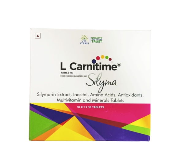 L-Carnitine Silyma is a combination supplement that harnesses the benefits of two potent natural compounds: L-carnitine and silymarin. Let's break down these components:L-Carnitine: This is a naturally occurring compound found in the body, particularly in muscles. It plays a crucial role in energy metabolism by transporting fatty acids into the mitochondria, where they are oxidized to produce energy. L-carnitine is often used as a dietary supplement to support weight management, exercise performance, and cardiovascular health.Silymarin: Derived from the milk thistle plant, silymarin is a mixture of flavonoids with antioxidant and anti-inflammatory properties. It is primarily known for its hepatoprotective effects, meaning it helps protect the liver from damage caused by toxins, pollutants, and certain medications. Silymarin is commonly used to support liver health and aid in the management of liver conditions such as fatty liver disease and hepatitis.By combining L-carnitine and silymarin into one supplement, L-Carnitine Silyma offers a comprehensive approach to health and wellness. Here's how it may benefit individuals:Weight Management: L-Carnitine Silyma may support weight loss efforts by enhancing fat metabolism and energy production, potentially leading to increased calorie expenditure during exercise and improved body composition.Liver Health: The silymarin component of L-Carnitine Silyma can help protect the liver from damage and promote its detoxification processes, which is especially beneficial for individuals with liver conditions or those exposed to liver stressors.