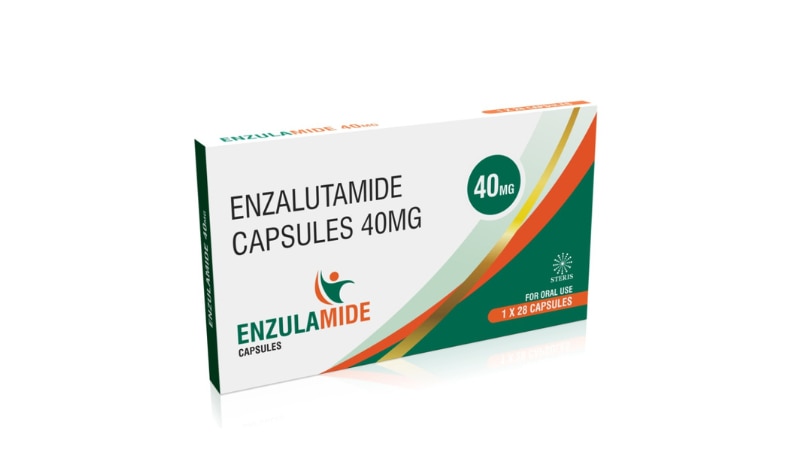 ENZULAMIDE 40Enzalutamide (40mg)Enzalutamide 40mg is a non-steroidal antiandrogen used in the treatment of prostate cancer. It works by inhibiting androgen receptors, thereby reducing cancer cell growth. Taken orally, it is essential to follow prescribed dosages and schedules. Common side effects include fatigue, hot flashes, and hypertension. Consult your doctor for comprehensive guidance and monitoring during treatment. For further information:Email: info@sterispharma.com / contact@sterispharma.comCall/WhatsApp: 7877551268, 7849827488Buy Now: https://www.sterisonline.com/product/enzulamide-40-133657
