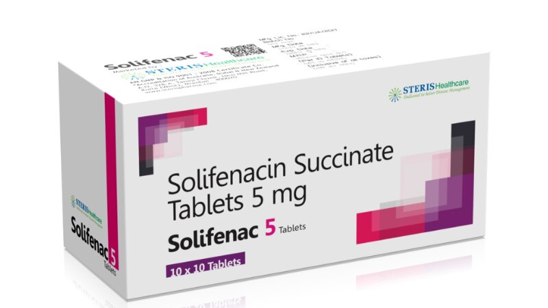 SOLIFENAC 5 Solifenacin (5mg)Solifenacin 5mg is a medication used to treat overactive bladder symptoms such as urinary frequency, urgency, and incontinence. It belongs to the anticholinergic class of drugs, which work by relaxing the bladder muscles to improve control over urination.Usage: Take Solifenacin 5mg orally once daily, preferably at the same time each day.Effectiveness: It helps reduce urinary frequency and urgency, improving bladder control.Side Effects: Common side effects may include dry mouth, constipation, blurred vision, and dizziness.Precautions: Inform your doctor about any medical conditions or medications you are taking before using Solifenacin.Price: Prices vary depending on the brand and pharmacy. Check with your local pharmacy for accurate pricing.Conclusion: Solifenacin 5mg is an effective treatment for overactive bladder symptoms, but it may cause side effects. Consult your doctor for proper guidance and dosage adjustments if needed. For further information:Email: info@sterispharma.com / contact@sterispharma.comCall/WhatsApp: 7877551268, 7849827488Order Now: https://www.sterisonline.com/product/solifenac-5-133510