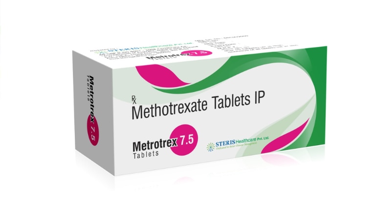 METROTREX 7.5Methotrexate (7.5mg)METROTREX 7.5 is a medication containing Methotrexate in a dosage of 7.5mg. Methotrexate is a versatile drug used to treat various conditions, including rheumatoid arthritis, psoriasis, and certain types of cancer. It belongs to a class of medications known as antimetabolites.As a treatment for rheumatoid arthritis, METROTREX 7.5 works by reducing inflammation in the joints, thereby alleviating pain and improving joint function. It helps to slow down the progression of the disease and prevent joint damage.In the case of psoriasis, Methotrexate in METROTREX 7.5 helps to control the excessive growth of skin cells, reducing the symptoms of psoriasis such as redness, itching, and scaling.For certain types of cancer, Methotrexate works by interfering with the growth of cancer cells, making it an effective component in chemotherapy regimens.It's important to take METROTREX 7.5 exactly as prescribed by your healthcare provider and to follow all instructions carefully. Regular monitoring and follow-up appointments are typically recommended to ensure the medication's effectiveness and to monitor for any potential side effects.Common side effects of METROTREX 7.5 may include nausea, vomiting, loss of appetite, and fatigue. Serious side effects such as liver damage or decreased blood cell counts are rare but require immediate medical attention if experienced.Always inform your doctor about any other medications or supplements you are taking, as well as any medical conditions you may have, before starting METROTREX 7.5 to avoid potential interactions or complications.For further information:Email: info@sterispharma.com / contact@sterispharma.comCall/WhatsApp: 7877551268, 7849827488Order Now: https://www.sterisonline.com/product/metrotrex-7-5-133668