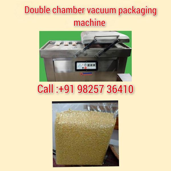 Double chamber packing machine for dal,pulses 