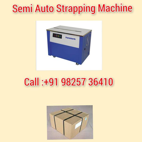 Semi automatic strapping machine 