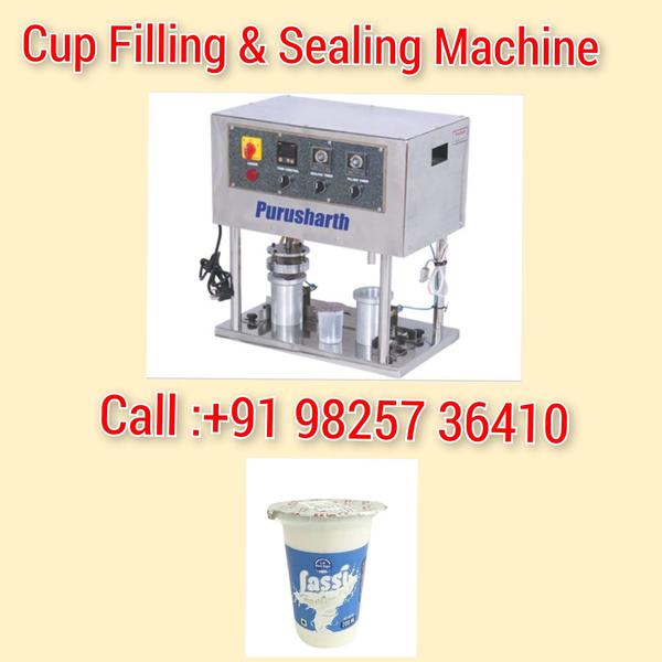 cup filling and sealing machine