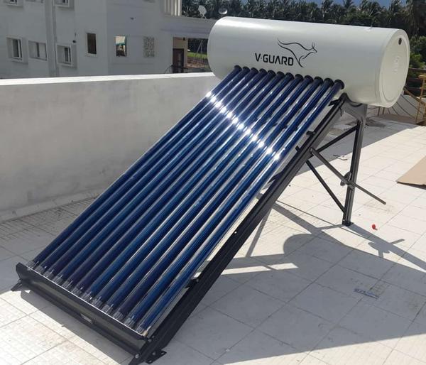 V Guard Stainless Steel Solar Water Heater In Coimbatore | Sri Sai Solar Coimbatore