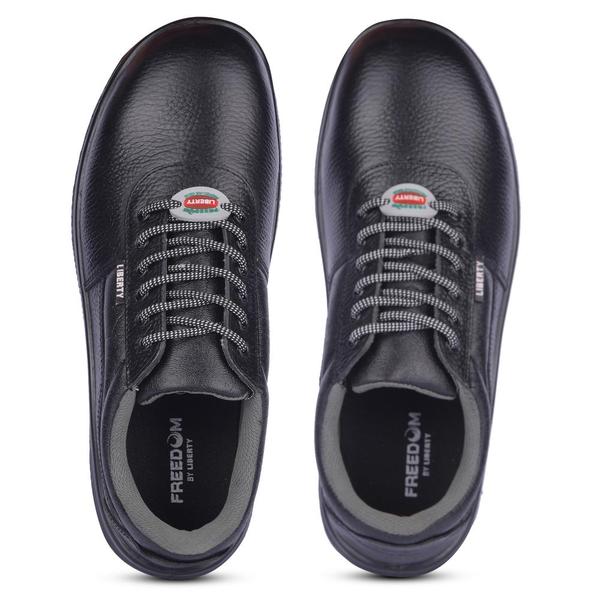 Skip to the end of the images gallerySkip to the beginning of the images galleryFreedom By Liberty Mens SURKSHA2CJ Black Safety Lacing Shoes₹1699 (inclusive of all taxes) IN STOCKAvailable OffersGet 10% instant off on prepaid orders above ₹999Get 5% instant off on prepaid orders below ₹999Select Size5/396/407/418/429/4310/4411/4512/46SIZE CHARTQty1Add to wishlistADD TO CART QUICK BUYCheck delivery details:PincodeMORE INFORMATION Freedom By Liberty Mens SURKSHA2CJ Black Safety Lacing ShoesSKU : 5132012100Upper Material : BartonColor : BlackSole Material : PUHeel Height : MIDBrand : FreedomCollection : Safety Shoes