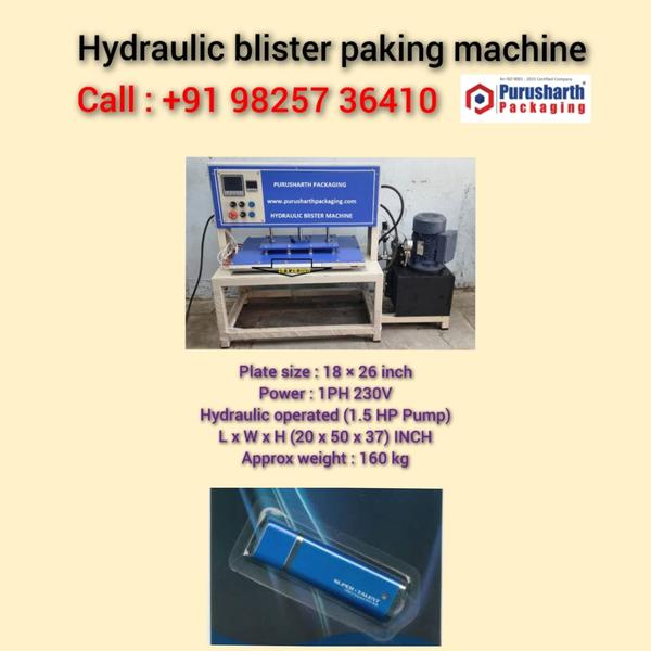 blister packing machine for pendrive
