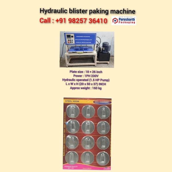 wall hook blister packaging machine