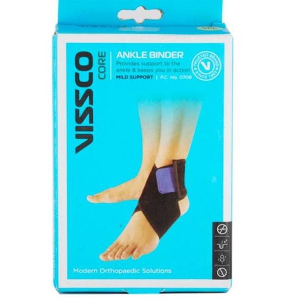 Ankle Binder is carefully drafted to provide support and immobilization in muscle, tendon, ligament injuries, and inflammation. It is made of thick knitted fabric, which retains body heat and provides therapeutic warmth. Ankle binder design helps reduce external impact and provides optimum compression. It is helpful for post-cast care, sports injury, and post-operations. Its stretchable fabric allows personalized adjustment and provides much-needed support. Its breathable fabric keeps the area sweat free which enhances comfort and care