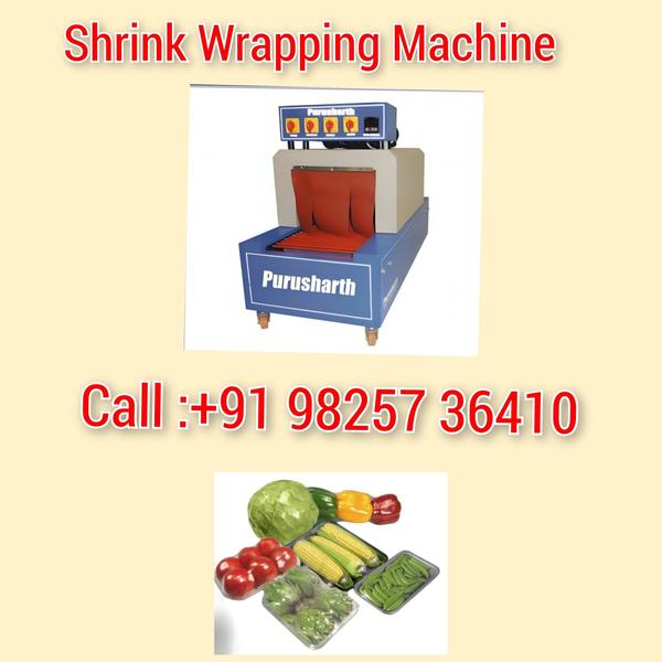 vegetable shrink wrapping machine