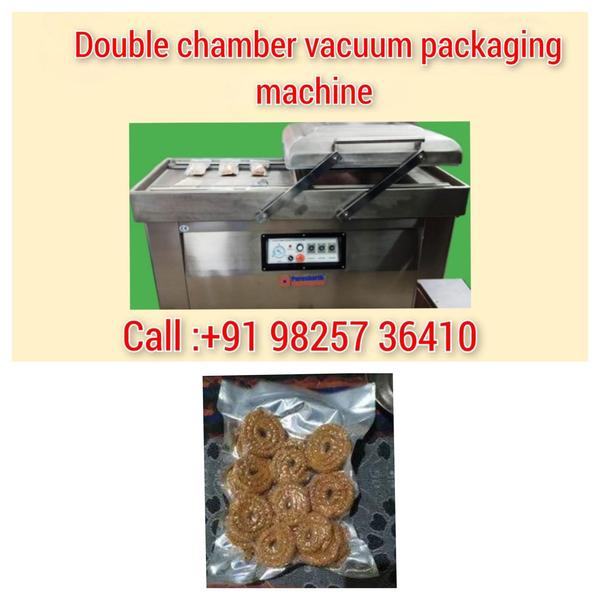 double chamber vacuum packing machine