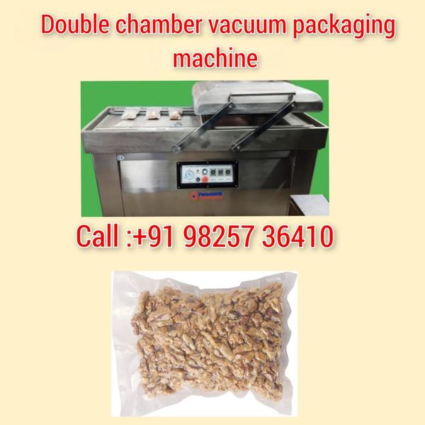 double chamber vacuum packing machine