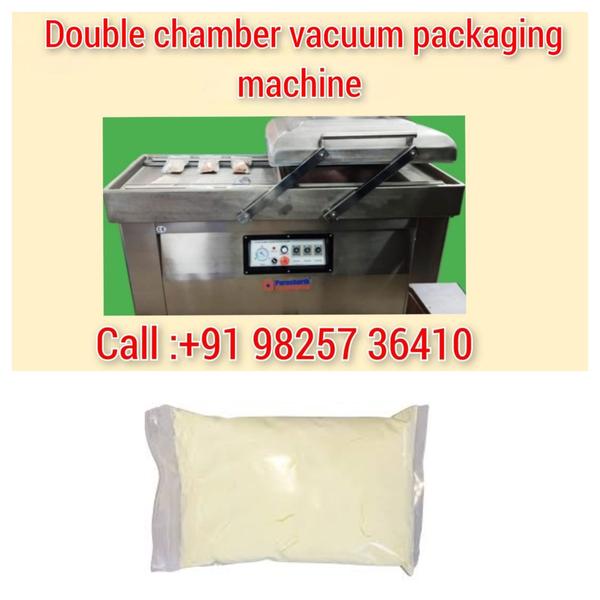 double chamber vacuum packing machine