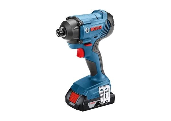 FAIR TRADE CORPORATION (FTC MUMBAI) Authorised Dealers for BOSCH GBH 180-LI CORDLESS IMPACT DRIVEROrder Number: 0 601 9G5 1F0FUNCTIONS & KEY FEATURES:-	Powerful and robust Impact Driver gets the job done faster-	High torque, high impact rate and fast rotation speed for fast screw driving and drilling into metal and wood-	Durable design with robust gearbox, open frame motor and battery cell protection ensuring a longer lifetime-	Easy to service: Gear box and carbon brushes can be replaced easilyINCLUDED IN THIS VARIANT:-	Quick Charger GAL 18V-40 Professional (Order number: 1 600 A01 9RJ)-	2 x Battery GBA 18V 2.0Ah: Order number: 1 600 A00 1CG-	Carrying caseTECHNICAL DATAADDITIONAL DATA:-	Battery Voltage: 18.0 V-	Torque, Max.: 160 Nm-	No-load Speed: 0 rpm-	Battery Capacity: 2 Ah-	Tool Holder: 1/4'' Hex Uni-	No-load Speed (1st level): 0-2,800 rpm-	Weight excl. Battery: 1.02 kg-	Impact rate: 0 BpmTOTAL VIBRATION VALUES (TIGHTENING SCREWS AND NUTS OF MAXIMUM PERMITTED SIZE)-	Vibration emission value ah: 9.5 m/s²-	Uncertainty K: 1.5 m/s²TIGHTENING SCREWS AND NUTS OF MAXIMUM PERMITTED SIZE-	Vibration emission value ah: 9.5 m/s²-	Uncertainty K: 1.5 m/s²