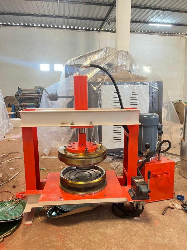 Paper Plate Single Cylinder Machine