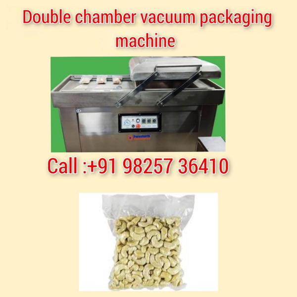 double chamber vacuum packing machine