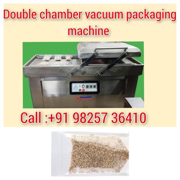 double chamber vacuum packing machine