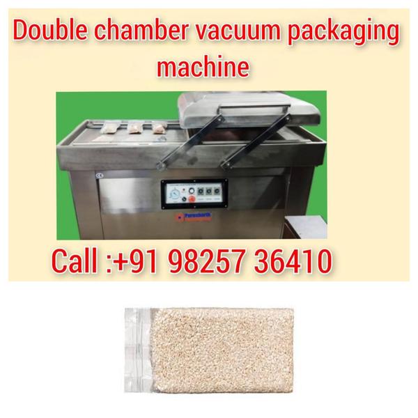 double chamber vacuum packing machine