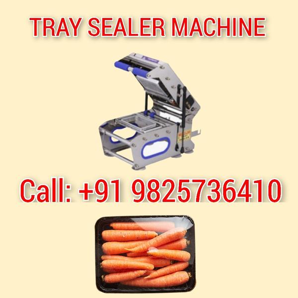 carrot tray sealer packaging machine