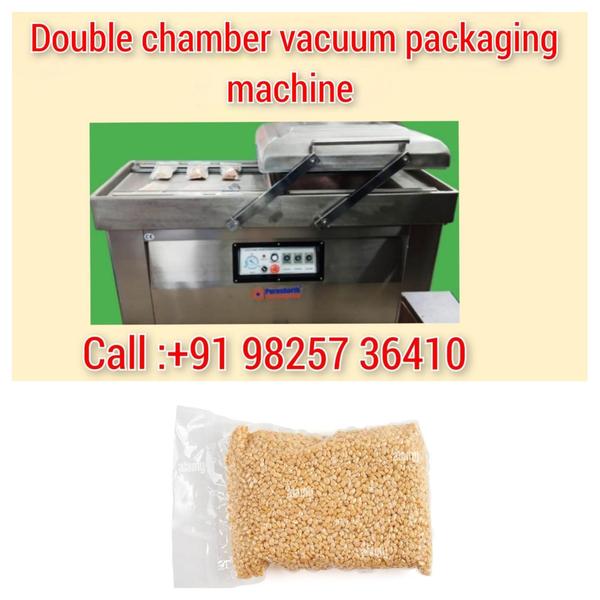 double chamber vacuum packing machine