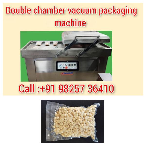 double chamber vacuum packing machine