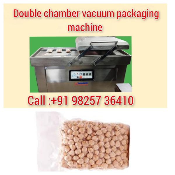double chamber vacuum packing machine