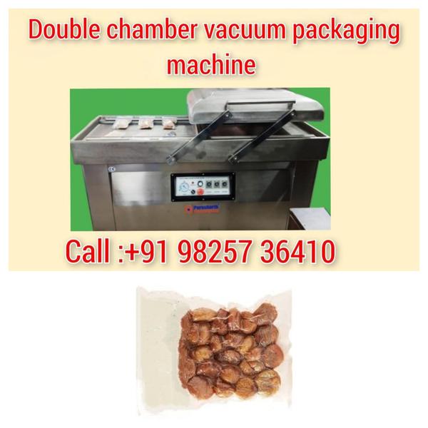 double chamber vacuum packing machine