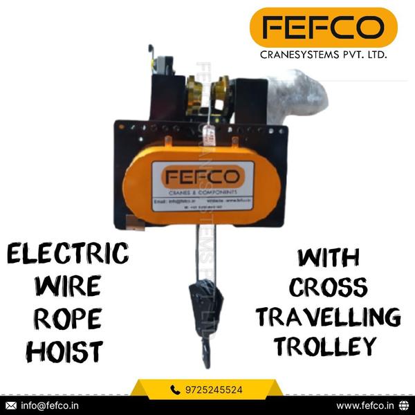 - Mono-Rail chain hoist is easy to operate, due to the electric- Mono-Rail chain hoist is Available from 5 ton to 10 ton.- Monorail cranes are most effective in production applications where materials are repetitively moved from one point to The monorail hoist and trolley run on a single stationary beam-a cost-effective alternative to bridge or gantry cranes for applications that require limited lifting capacity. Examples include assembly operations, transport of materials to workstations and lines where parts are blasted, painted or coated. Monorails also serve as a material handling alternative in places that cannot accommodate a bridge crane. - Considerations : Monorail cranes provide only two axes of hook movement: up/down via the hoist and forward/back via the monorail If your application requires lateral motion, you’ll need to consider other alternatives such as a bridge or gantry crane.