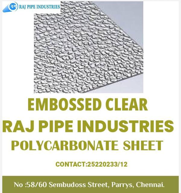 Polycarbonate is a thermoplastic that comes in a transparent sheet and offers unique durability and is resistant to water and impact damage with its tough quality and minimal moisture absorbance.