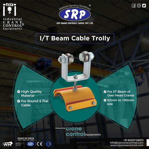 Product Details:Brand SRPUsage/Application Eot CraneTrolley Material Stainless SteelUsage For Round & Flate cableIdeal Usage : For Crane & Hoist We are the supplier and exporter of wide range of Cable Carrier Trolley. Precisely engineered in compliance with the industry set standards, the offered conveyors are widely used to convey different industrial products from a higher level to floor application.