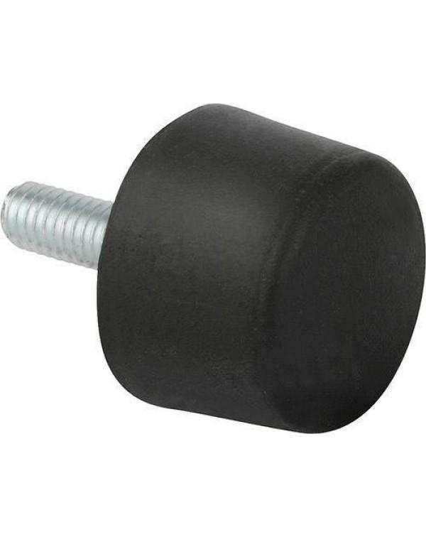 Rubber Buffer For End Carriage Round Single Bolt (5/8) 100 mm dia
