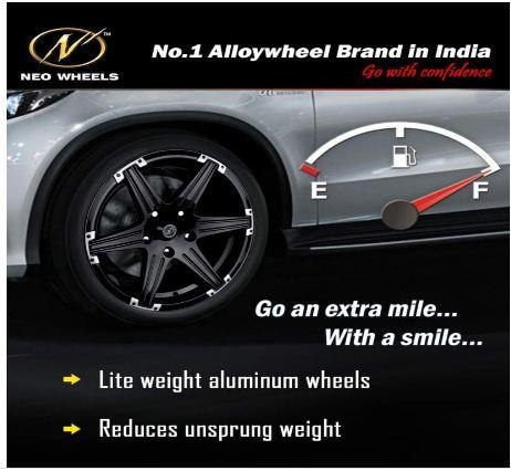 Alloy WheelsWide variety of wheels available in different styles and standards.With more than 100+ designs with very unique 15+ finishes to cater to individual likes.Alloy wheels are lighter and allow better handling.Because of the lightweight, there is a lower unsprung mass which improves fuel economy.Lightweight frame of alloy wheels put less strain on the suspension which allows for faster acceleration.Alloy wheels are more appealing to eyes than the steel wheels.Alloy wheels cool off faster than steel wheels, and as a result, cause less heat stress on the brakes.Alloy wheels don’t rust.