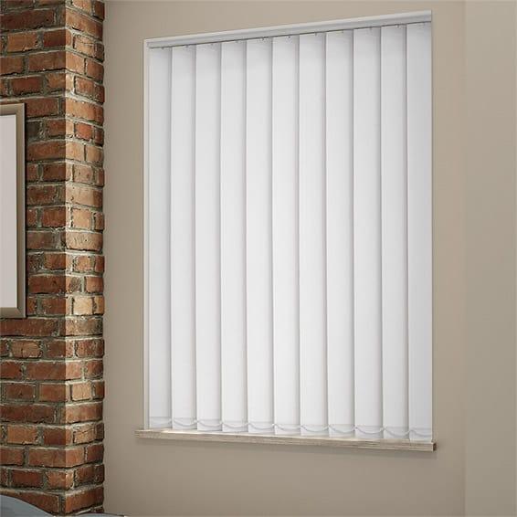 Window treatments can help you not only to provide privacy and security but also manage the flow of sunlight, create a comfortable ambiance, and more. Vertical blinds are one of the most universally accessible window treatment options on the market. With their trademark vertical blades they can significantly reduce visibility while still providing diffused light. They are a great solution for any window that might need a level of privacy as well as control over how light is allowed to enter or leave the room with minimal impact on your home