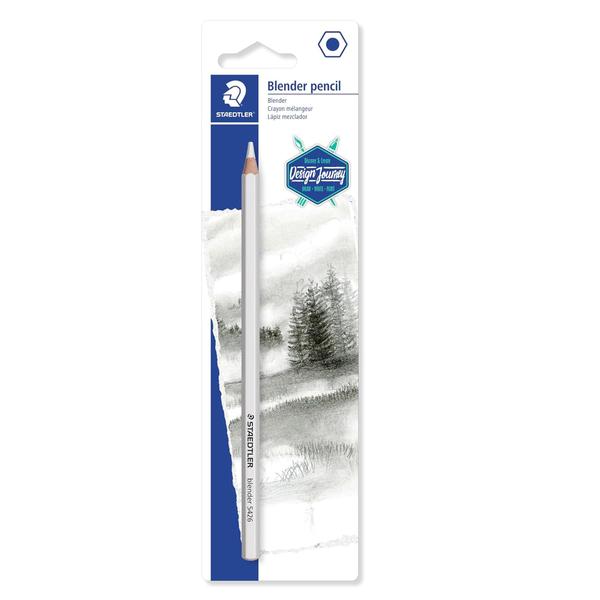 Non Pigmented pencilPerfect for blending and softening edges of graphite and coloured pencil artworkArtist grade qualityBlend two or more colors together to create a new color with the Blender pencilBlender pencil for all art materials which are suitable for shading and blendingSuch as charcoal, pastels, chalk and pastel pencilsA blending pencil is one of the widely-used drawing accessories. Each student in sketching needs to use it. This blending pencil is made of high quality material, durable and reliable. It can be used in some places with small areas to make the picture hazy and smooth. What's more, it is made of compressed paper, suitable for a picture that requires fast mixing and blending.Believe us, this blending pencil is great for drawing products, and you should not miss it!