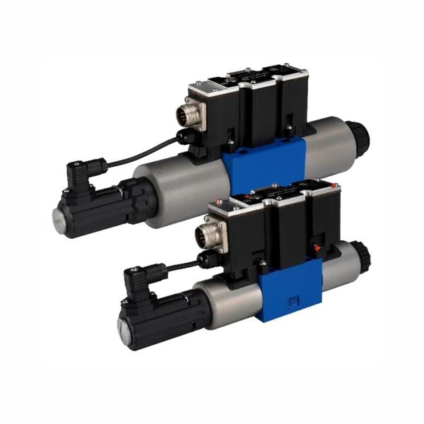 THM – 4WREE – Proportional ValvesDirect-acting 4/2 and 4/3 Proportional Directional valves withelectrical position feedback with/without integrated amplifierSize: 6 and 10Component series: 2XMaximum operating pressure: 315 barMaximum flow: 80 l/min (size NG6),180 l/min (size NG10)