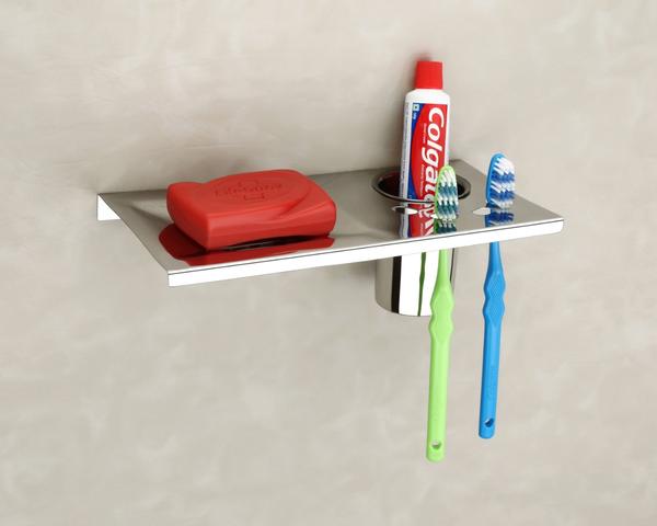 Made From High Grade Stainless Steel with Nickel Chrome Plated, Durable And Rust-Proof, Superior Quality Keeps Its Long-Term Mirror Finish and ShineUnique & Premium. Long Last Shine And Strength. Installation: Wall Mount Installation (Free Fitting Materials)Easy to hold and place the soap. Deep holder ensures your soap won't fall from basketAnti-Rust, Moisture, Change In Temperature, Corrosion ResistantPackage Contains : 1 Stainless Steel Single Soap Dish and Fitting Hardware. Made In India