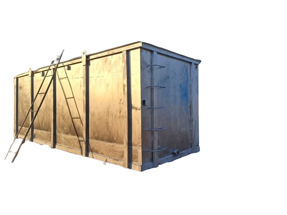 Rechtangular MS Reciver Tank