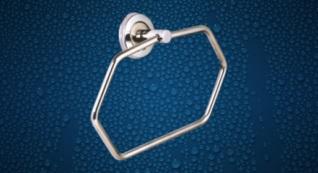 MATERIAL: This Towel Hanger is made up of High Quality Stainless Steel, which is sturdy and durable. Made from Highest Quality Stainless Steel.UTILITY: Easy to Hang Napkins,Towels and Ideally used in Bathroom and Kitchen which helps to reduce unnecessary bathroom storage. Easy clean by wet cloth (DO NOT USE chemicals and acid for cleaning purpose).INSTALLATION | INBOX: Easy wall mount Installation. No Technician required for Installation. (One Towel Round Ring, Screw and wall grips are provided along with product).FEATURES: It's Rust Free, Corrosion Resistant, Anti Moisture, Not change with temperature.STYLISH DESIGN: Looks sleek. Make In India.