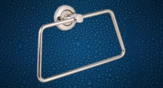 MATERIAL: This Towel Hanger is made up of High Quality Stainless Steel, which is sturdy and durable. Made from Highest Quality Stainless Steel.UTILITY: Easy to Hang Napkins,Towels and Ideally used in Bathroom and Kitchen which helps to reduce unnecessary bathroom storage. Easy clean by wet cloth (DO NOT USE chemicals and acid for cleaning purpose).INSTALLATION | INBOX: Easy wall mount Installation. No Technician required for Installation. (One Towel Round Ring, Screw and wall grips are provided along with product).FEATURES: It's Rust Free, Corrosion Resistant, Anti Moisture, Not change with temperature.STYLISH DESIGN: Looks sleek. Make In India.