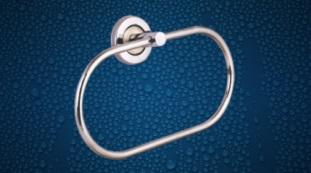 MATERIAL: This Towel Hanger is made up of High Quality Stainless Steel, which is sturdy and durable. Made from Highest Quality Stainless Steel.UTILITY: Easy to Hang Napkins,Towels and Ideally used in Bathroom and Kitchen which helps to reduce unnecessary bathroom storage. Easy clean by wet cloth (DO NOT USE chemicals and acid for cleaning purpose).INSTALLATION | INBOX: Easy wall mount Installation. No Technician required for Installation. (One Towel Round Ring, Screw and wall grips are provided along with product).FEATURES: It's Rust Free, Corrosion Resistant, Anti Moisture, Not change with temperature.STYLISH DESIGN: Looks sleek. Make In India.