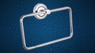 MATERIAL: This Towel Hanger is made up of High Quality Stainless Steel, which is sturdy and durable. Made from Highest Quality Stainless Steel.UTILITY: Easy to Hang Napkins,Towels and Ideally used in Bathroom and Kitchen which helps to reduce unnecessary bathroom storage. Easy clean by wet cloth (DO NOT USE chemicals and acid for cleaning purpose).INSTALLATION | INBOX: Easy wall mount Installation. No Technician required for Installation. (One Towel Round Ring, Screw and wall grips are provided along with product).FEATURES: It's Rust Free, Corrosion Resistant, Anti Moisture, Not change with temperature.STYLISH DESIGN: Looks sleek. Make In India.