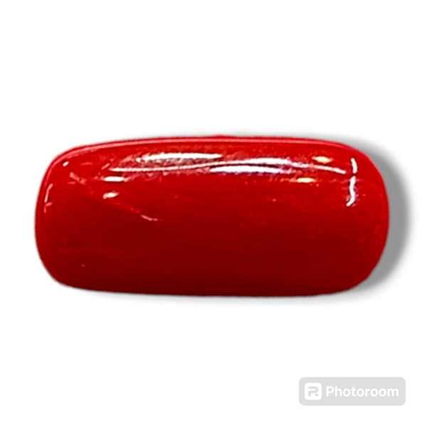 Natural Italian Red Coral (Munga)Size 4.00 Caret