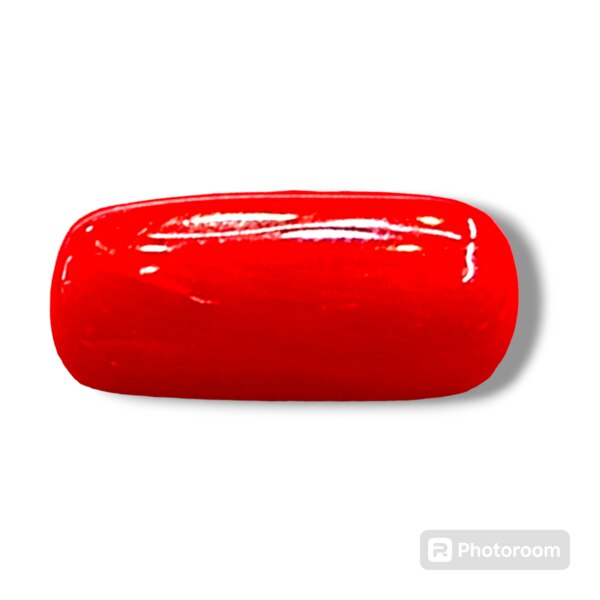 Natural Italian Red Coral (Munga)size 7.00 Caret