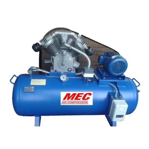 Owing to our expertise, we are manufacturing and wholesaling superior quality Air Compressors that are used to convert power into kinetic energy by compressing air. These are manufactured using the finest quality alloy steel and other raw material and are in accordance with the global standard. In addition to this, these are cautiously analyzed using tensile and hardness testing machines to make sure that we are offering only the best air compressors. These are well known for their extraordinary performance, robust construction, reliability and durability. Our customers can avail these air compressors at affordable prices.Number Of Compression Stages Single StageBrand MECModel Name/Number DCA 8Power Source ElectricCooling Method Air CooledFrequency 50 HzNumber Of Cylinders 2Voltage 240 VPower Consumption (in kw) 2 HPTank Capacity 125 LiterSpeed 700 rpmWorking Pressure 120 Kg/cm2Displacement 6.5-175 Cft/Ltr
