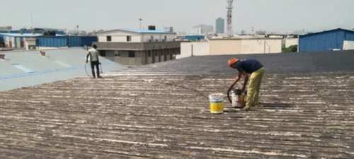 Coating Method: SprayingCoating Material: Oil PaintTypes Of Roof Coating: Waterproof Roof CoatingType: AcrylicRaw Material Procurement: Service Provider EndConstruction Type: New ConstructionService Mode: OfflineService Duration: 1-2 DaysService Location: Pan IndiaWith a focus on the ever-evolving demands of our customers, we are engaged in rendering the best quality Roof Waterproof Coating Service. Under this service, we perform coating of roofs to protect them from dampness, heat and flaking problems. While performing this service, our experts ensure that the offered service delivers precision results and is within the budget to attain maximum clients’ satisfaction. Moreover, this service is widely acknowledged by our valuable clients for its flawlessness and hassle free execution.Additional Information:Item Code: 100Production Capacity: 1000 LTR/DAYDelivery Time: 2TO 3 DAYSPackaging Details: MATERAILS COMES IN 20 LTR PAINTS BUCKETS
