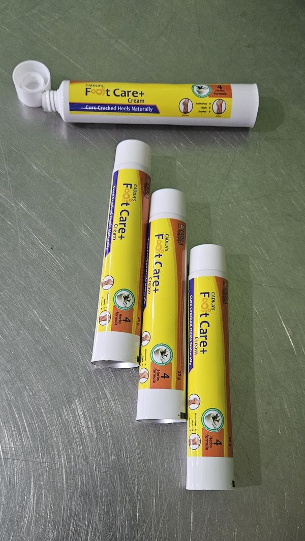 Available and customisable in size and closure as per customer need. These squeeze lami tubes are a one stop solution for all foot care products.